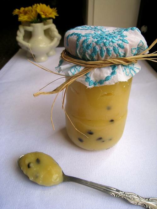 Lemon and Passionfruit Curd